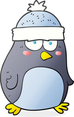 cartoon penguin