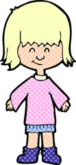 cartoon girl