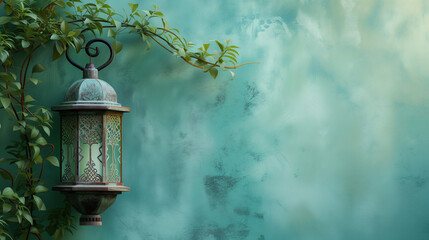 Vintage touch, as a serene blue background, textured with abstract clouds, becomes the canvas for...
