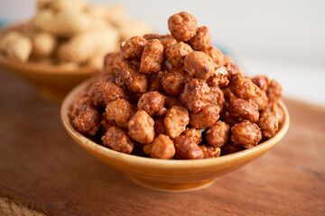 Caramelized roasted peanut or garapiñado