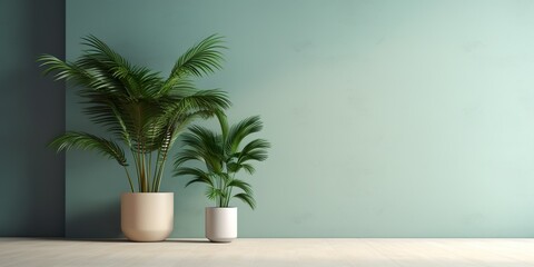 minimalistic design Plants in indoor environment
