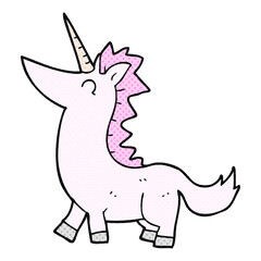 cartoon unicorn