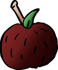 cartoon doodle tomato