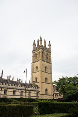 Fototapeta na wymiar Costruzione della città di Oxford, Inghilterra