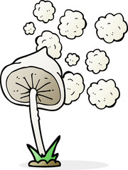 cartoon mushroom