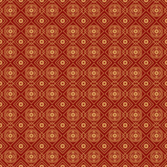 Traditional Chinese seamless pattern. Oriental traditional background. Endless texture. Vector illustration for design and print