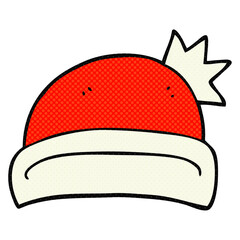 cartoon christmas hat