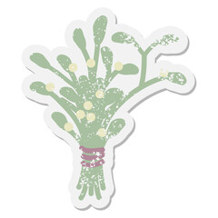 mistletoe for spells grunge sticker