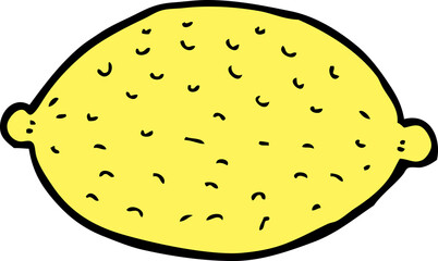 cartoon lemon