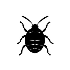 Bugs Logo Monochrome Design Style