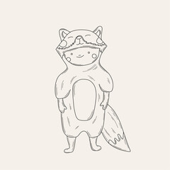 Baby fox costume 