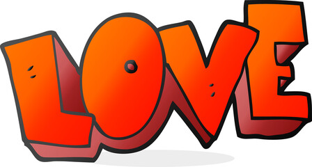 cartoon love symbol