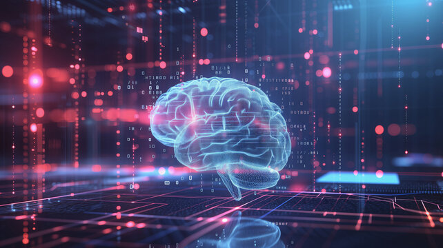 brain technology concept