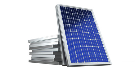 Solar panel  render 3D Isolated