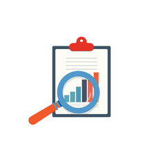 Investigation and analysis vector illustration.	