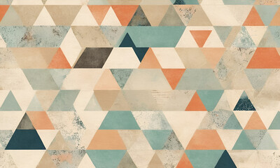 abstract triangle wallpaper vintage