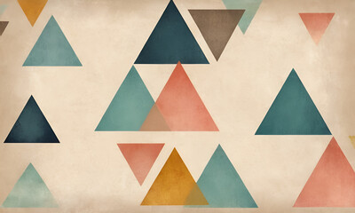 abstract triangle wallpaper vintage