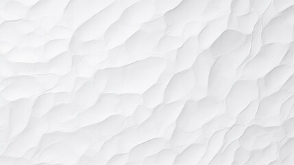Fototapeta premium Crumpled white paper texture