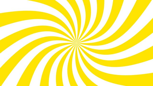 yellow and white color sun burst visual background pack. Sunlight effect background video template rotates. a pack of three pop solid color looping motion background videos
