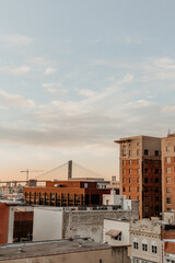 Fototapeta premium Dusk views of Savannah/GA