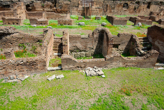 Ruins of Ludus Magnus - Rome - Italy