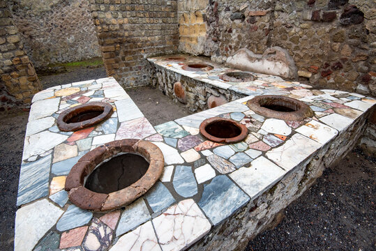 Thermopolium in Herculaneum - Italy