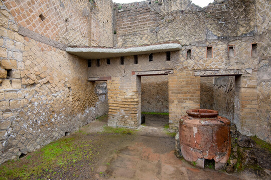 Thermopolium in Herculaneum - Italy