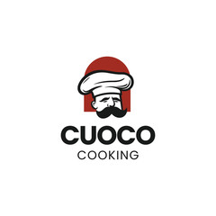 Chef Restaurant Logo Stock Illustrations Template