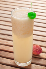 Iced Lychee Juice Drink