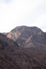 Colorado river through the canyon in arizona and nevada