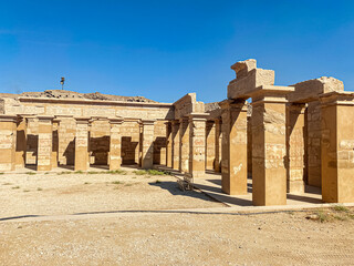 Karnak Temple is dedicated to the temple complex of Ancient Egypt. Thebes, Karnak, Luxor, Egypt