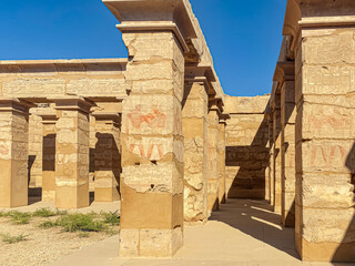Karnak Temple is dedicated to the temple complex of Ancient Egypt. Thebes, Karnak, Luxor, Egypt