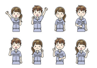 職業別人物イラスト26　Clip art of person by occupation