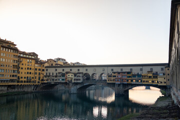 Obraz premium Ponte Vecchio a Firenze, Italia