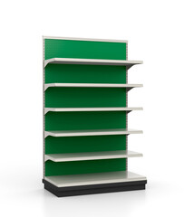 Store Shelves, Empty Shelf Display, Marketing Mockup