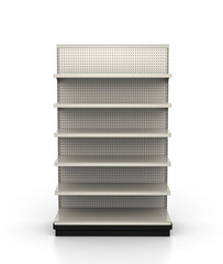 Store Shelves, Empty Shelf Display, Marketing Mockup © MrGeoff