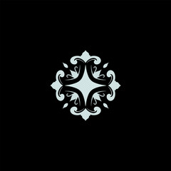 Ornaments elements mandala floral retro corners frames borders  art deco design vector file