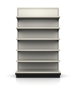 Store Shelves, Empty Shelf Display, Marketing Mockup