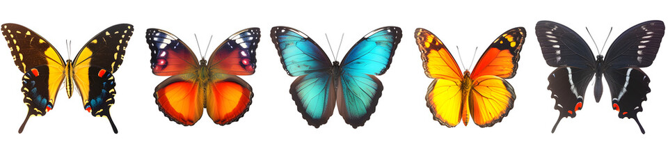 butterfly species in this collection