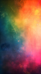Obraz na płótnie Canvas rainbowcolored background on a textured canvas