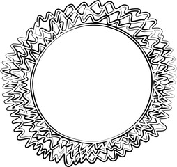 Sun symbols hand drawn. Summer icon design