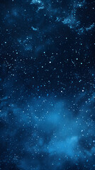 Fototapeta premium stars falling upon a dark blue night sky