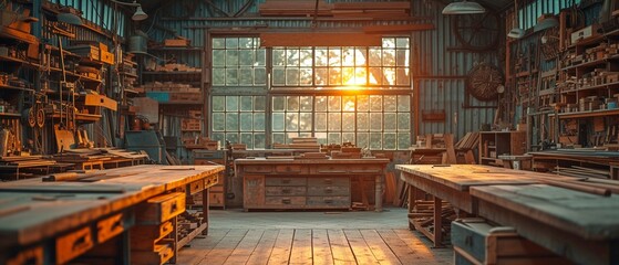 carpentry or joinery workshop
