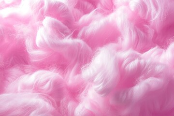 Pink cotton background abstract fluffy candy texture