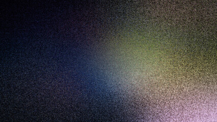 An abstract iridescent grainy grunge texture background image.