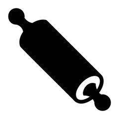 rolling pin Solid icon