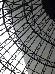 glass roof structure