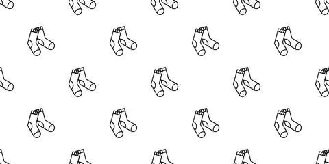 Pair of socks pattern drawing