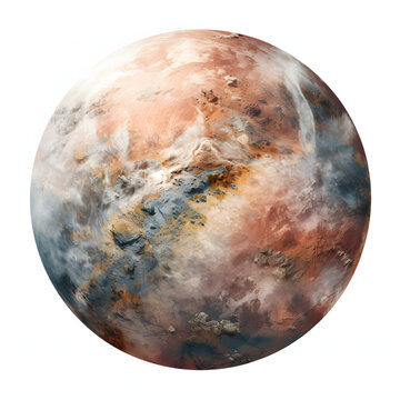 picture of a planet many muted natural colors high