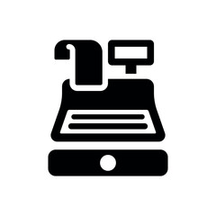 cash register icon vector illustration